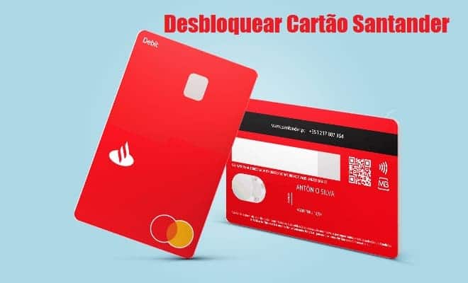Desbloquear o Cartão Santander Débito